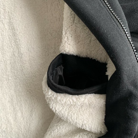 Victory Outfitters Men's Fleece Zip Up Hoodie with Soft Berber Lining S /XL - Picture 4 of 6